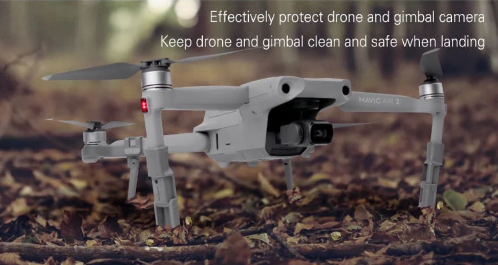 Vyšší skládací podvozek pro DJI Mavic AIR 2 12